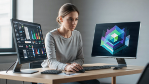 Diseño gráfico y gestión del color en estudio profesional